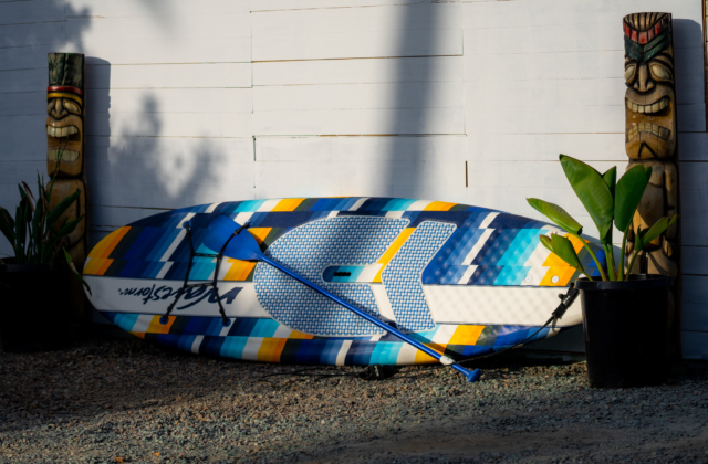 Stand Up Paddle Board with paddle